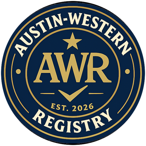 Austin-Western Registry seal